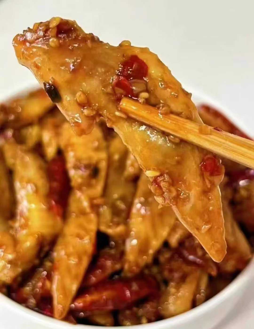 图片[5]-网红零食小吃四川香辣冷吃兔牛肉豆腐干冷吃鸡肉掌中宝鸡翅配方视频教程摆摊小吃创业-破浪小吃技术网