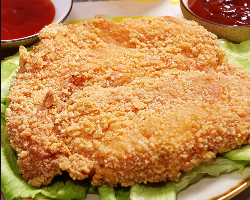 正宗台湾鸡排大鸡排小吃技术小吃配方鸡排腌料做法秘方视频教程教学摆摊创业配方商用-破浪小吃技术网
