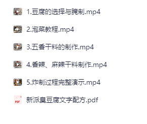 图片[3]-新派臭豆腐做法小吃配方摆摊创业美食教程商用长沙夜市步行街网红特色小吃配料加工技术-破浪小吃技术网