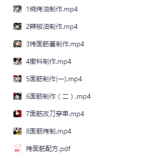 图片[5]-商用烧烤面筋技术小吃配方秘制红油酱料撒料调料摆摊创业美食教程特色小吃做法秘方教学教程-破浪小吃技术网