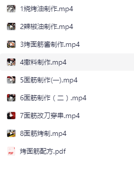 图片[9]-面筋卷饼小吃配方技术烤面筋配方教程技术培训课程的做法商用摆摊创业视频教学-破浪小吃技术网